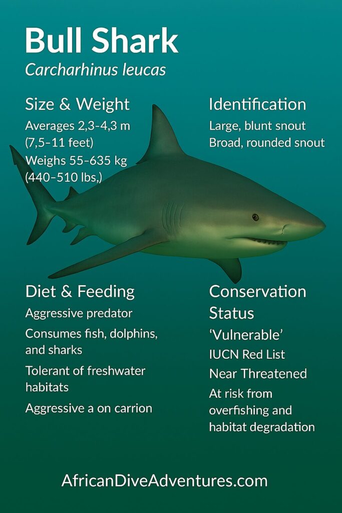Bull Shark Information Card