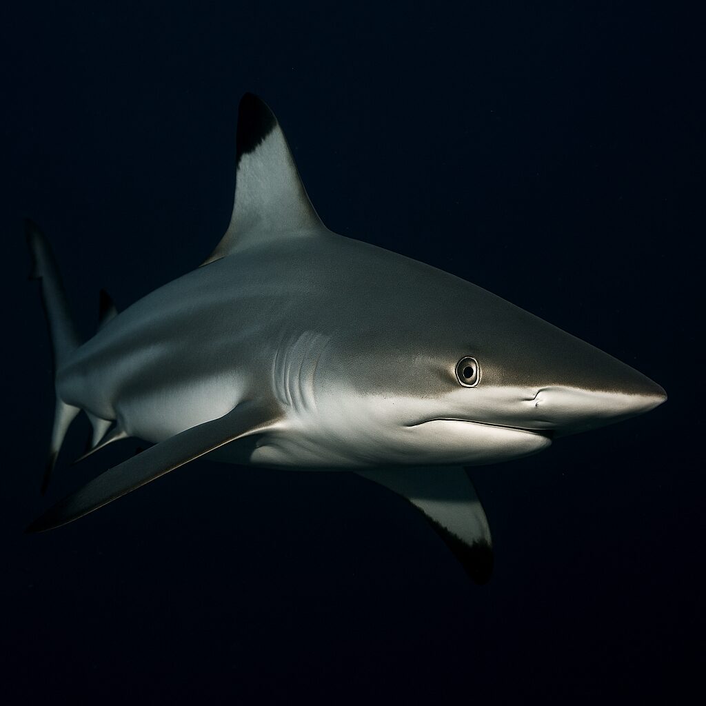 Blacktip Shark in the deep Protea Banks South Africa