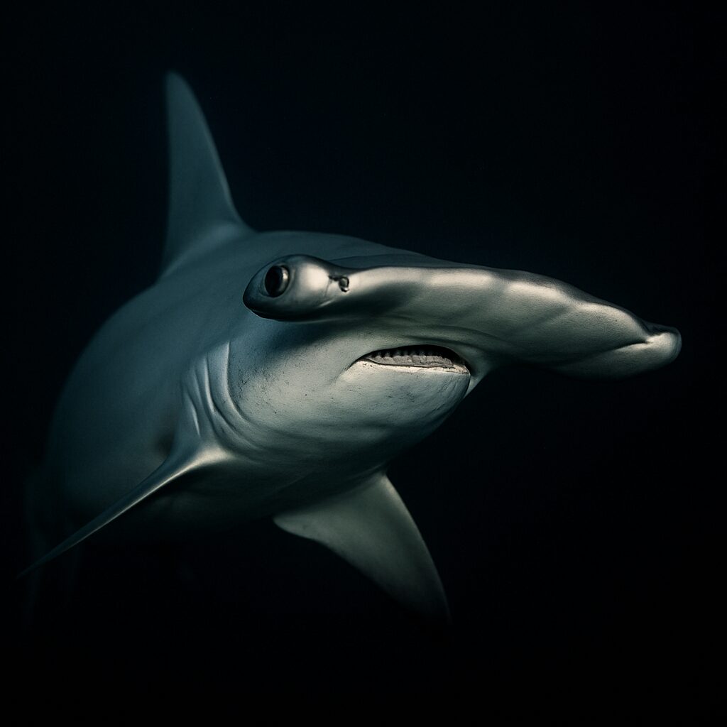 Hammerhead shark off the KwaZulu-Natal coast, South Africa