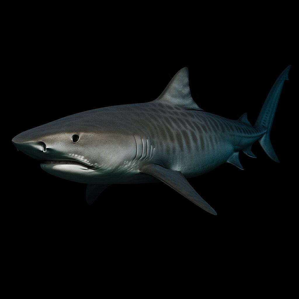 Tiger Shark in the deep Protea Banks South Africa