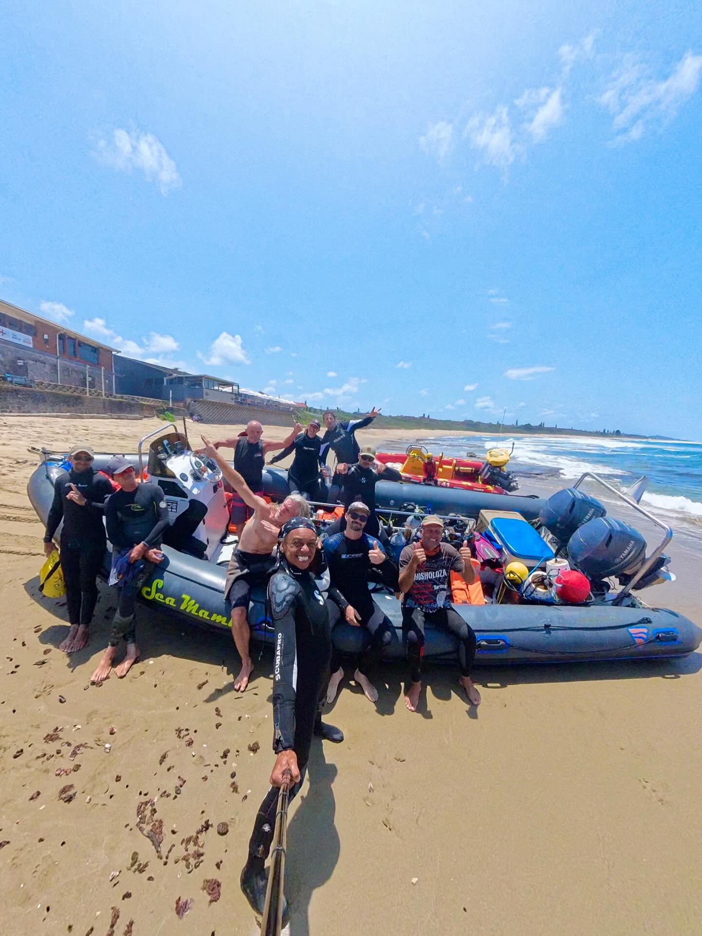 Protea Banks dive boat launch